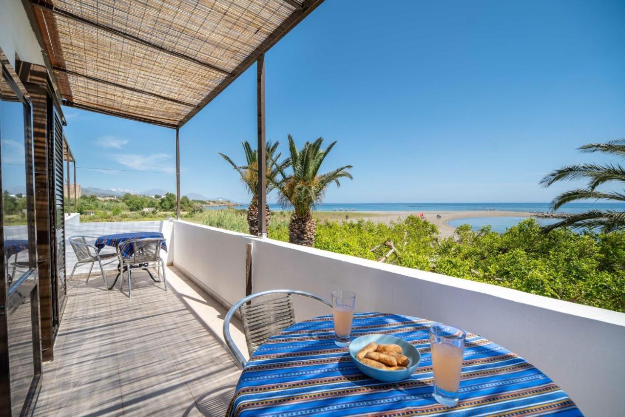 Milos Studios & Beach House Frangocastelo ภายนอก รูปภาพ